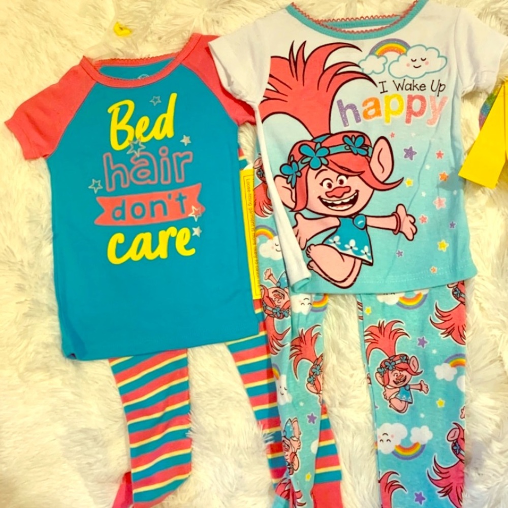 Bundle of girls pajama sets! NEW!